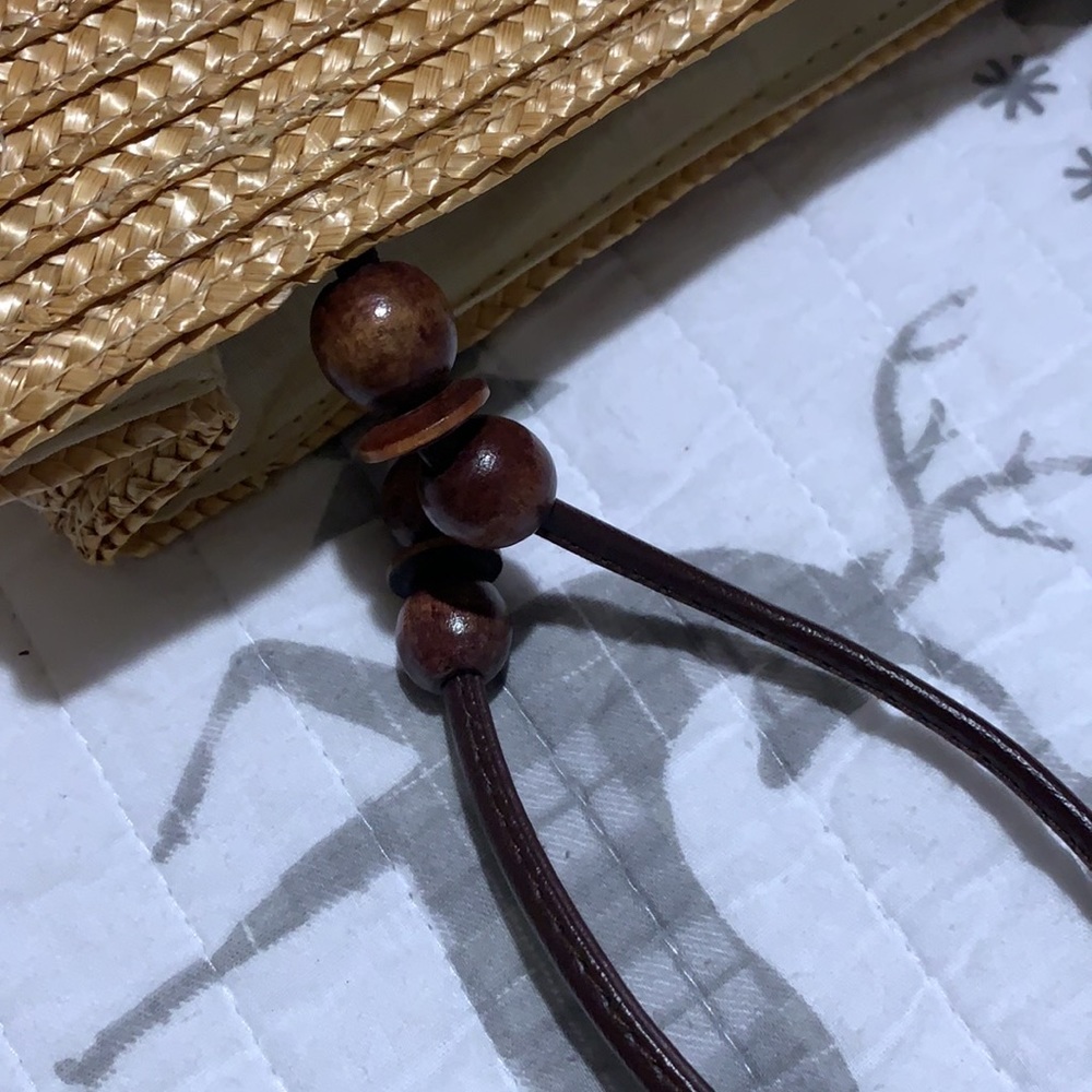 Wheat straw handbag - Picture 3 of 9